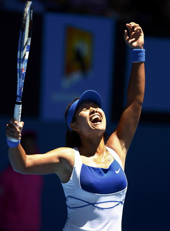 Li joins Zheng in quarters at Australian Open