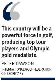 IGF: China will have top golfers, Games medalists