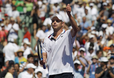 Roddick rocks Nadal to set up Berdych final