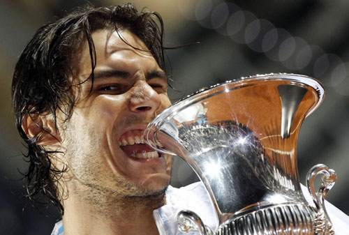 Nadal beats Ferrer to win Rome Masters