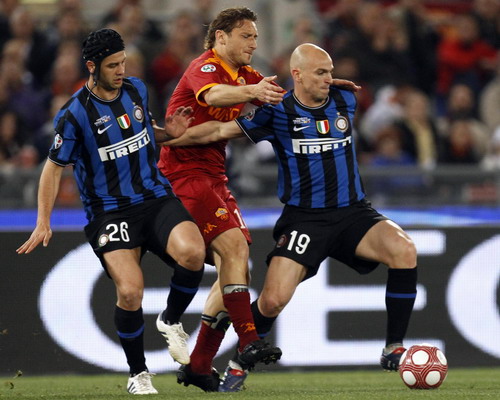 Inter beats Roma 1-0 for Italian Cup title