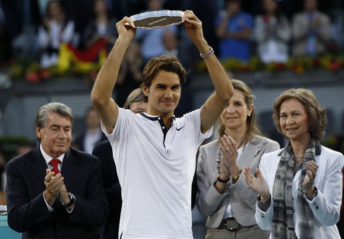 Nadal bests arch-rival Federer in Madrid final