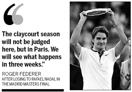 Federer and Nadal braced for classic French Open showdown