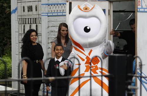 Wenlock and Mandeville launched as 2012 mascots