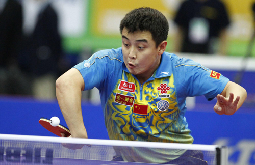 Ace players compete at Moscow table tennis team Championships