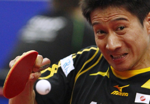 Ace players compete at Moscow table tennis team Championships
