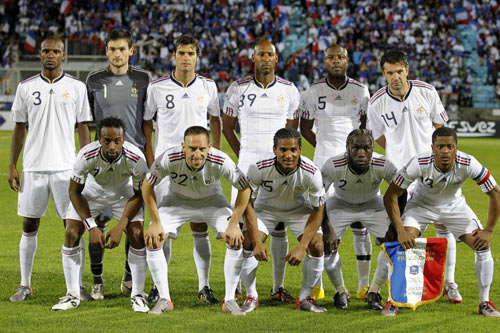 France loses 1-0 to China in World Cup warmup