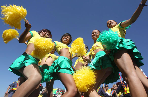 South Africa ready for World Cup party