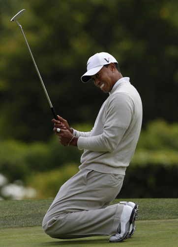 Woods hits 66, gets in the hunt at US Open