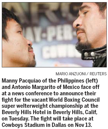 Pacquiao: Margarito knows what was in hand wraps