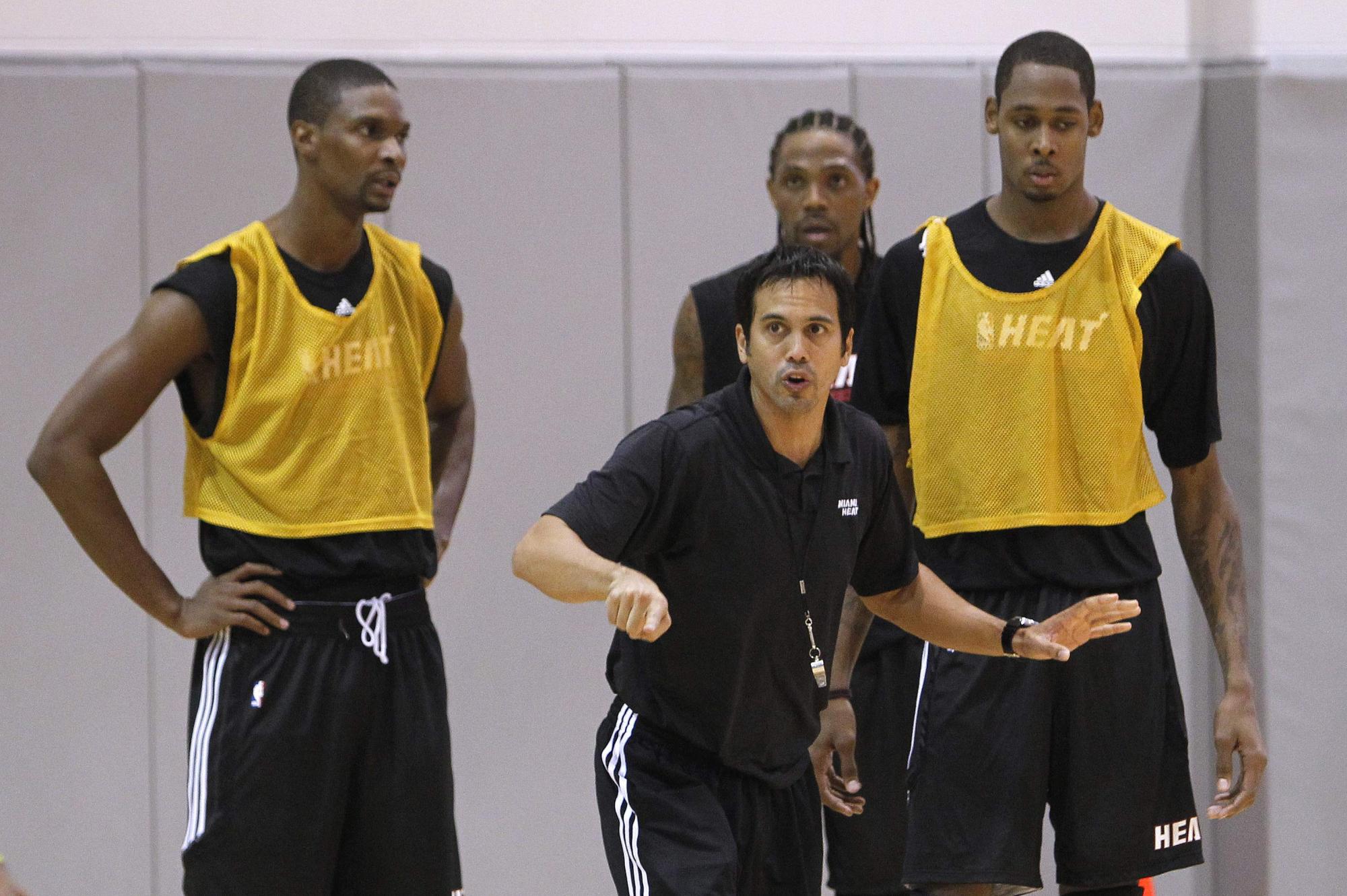 Miami Heat preseason workout