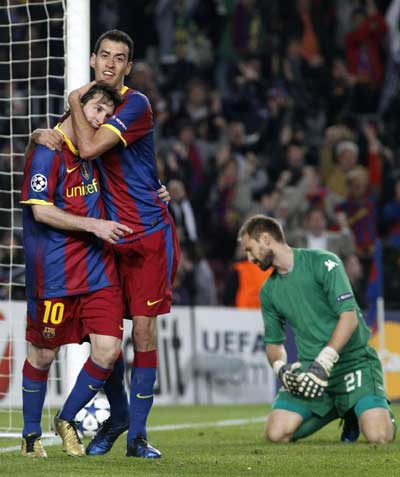 Messi double gives Barca 2-0 win over Copenhagen