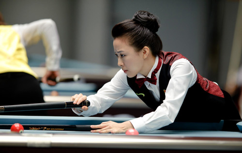 China's Pan beat S Korea's Cha in 9-ball pool quarter-finals