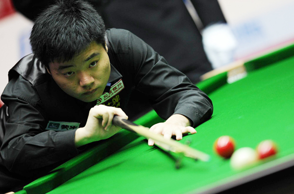 Ding makes historic World Champs semis