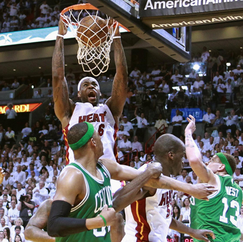 Miami Heat put heat on Celtics