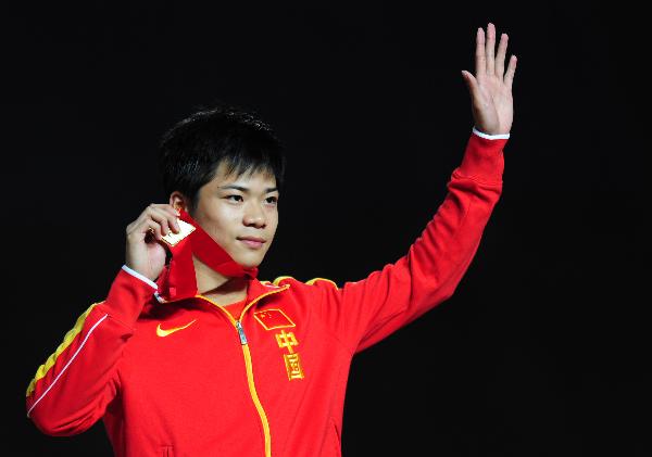 China's Su wins 100-meter race in Kobe