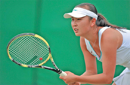 Rising Peng hopes to match trailblazer Li Na's heroics