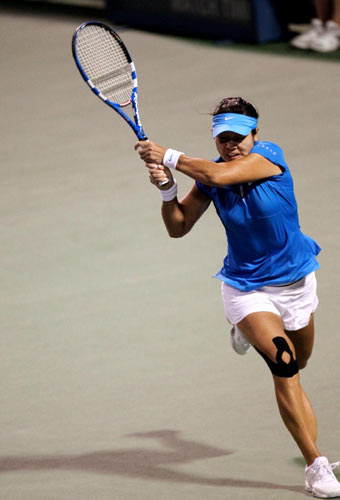 Li Na into last eight in US Open tune-up