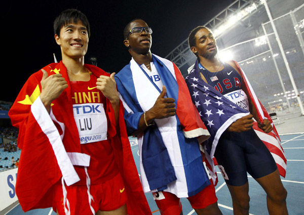 Liu Xiang regains honor at Daegu worlds