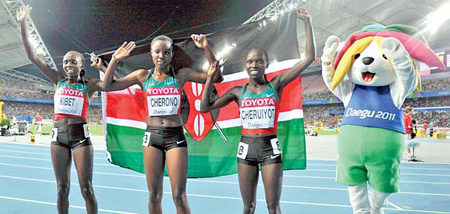 Kenya celebrates medals deluge