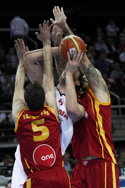 Spain beat Macedonia to reach Eurobasket final