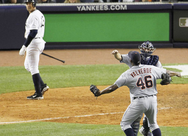 Yankees just can't buy a run, so Tigers headed to ALCS