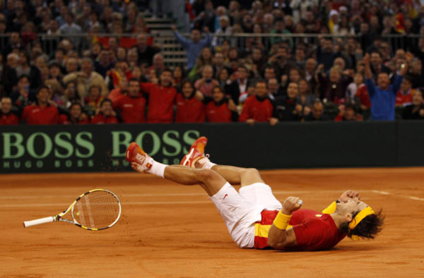 Spain's Nadal rules out 2012 Davis Cup