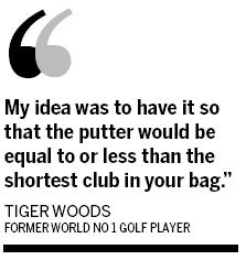 Live and let putt? Not Tiger's style