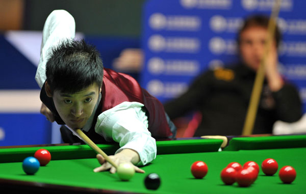 Chinese snooker Jin advances to play against Ding