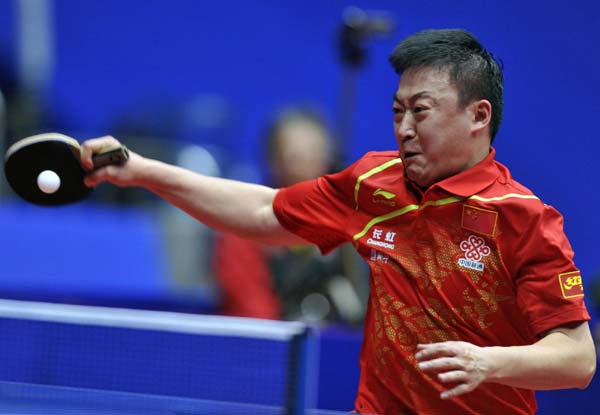 China too strong for Austria at table tennis worlds quarters