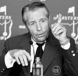 It took 76 years, but Gary Player might finally experience nerves