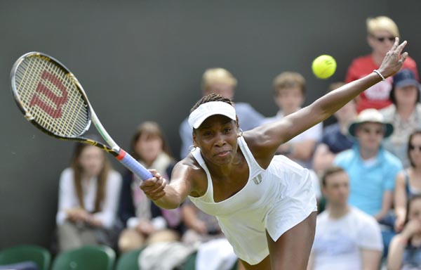 Djokovic swings into action, Venus star wanes