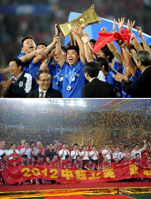 China's top 10 sports news in 2012