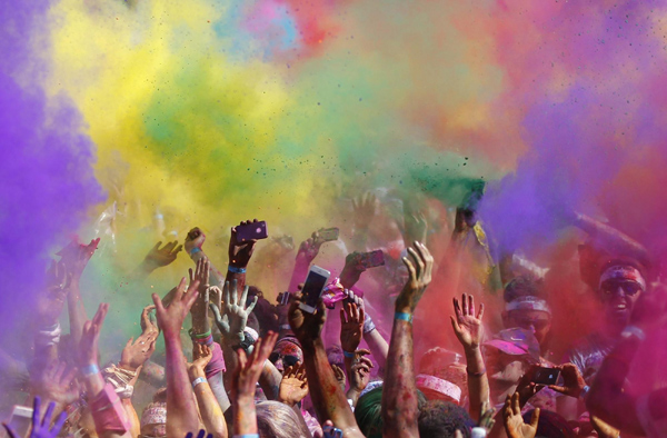 Color Run at Sydney Olympic Park