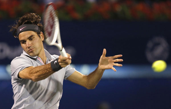 Federer puts journeyman Jaziri in his place after blip