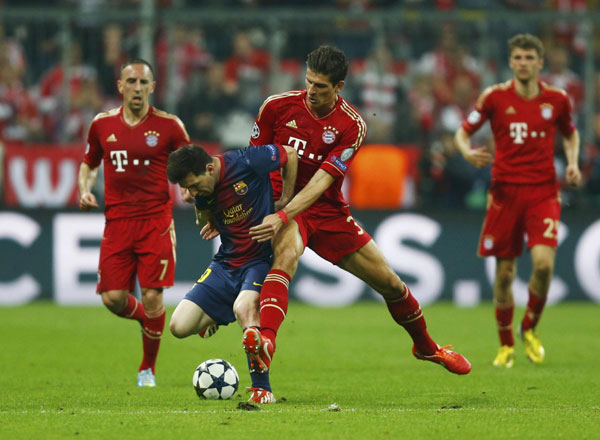 Bayern stuns Barca 4-0 in champions league semifinal