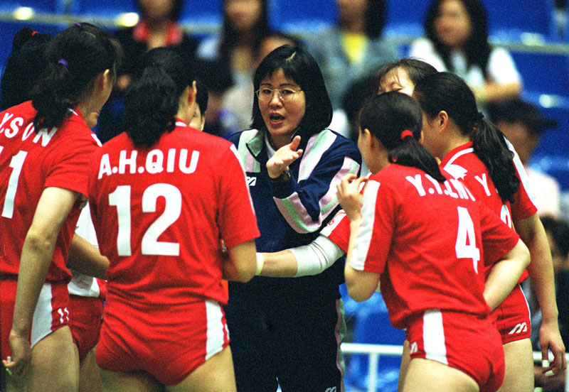 China's women's volleyball head coach since 1980s