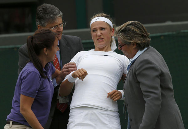 Upsets and injuries at 2013 Wimbledon