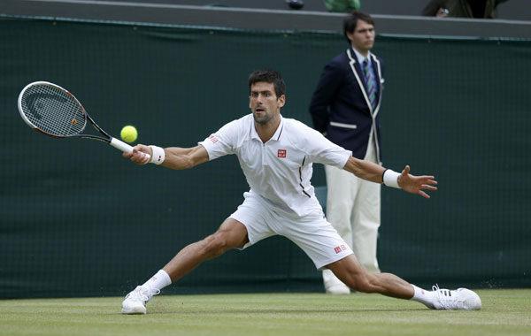 Djokovic, Murray reach semifinal at Wimbledon