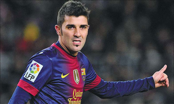 Barca's Villa set to join Atletico