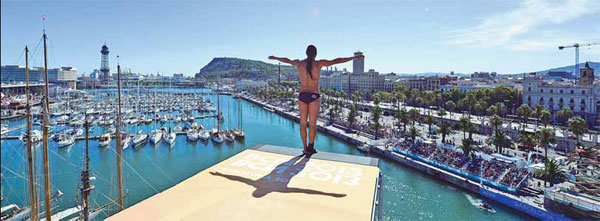 High diving sets lofty goals