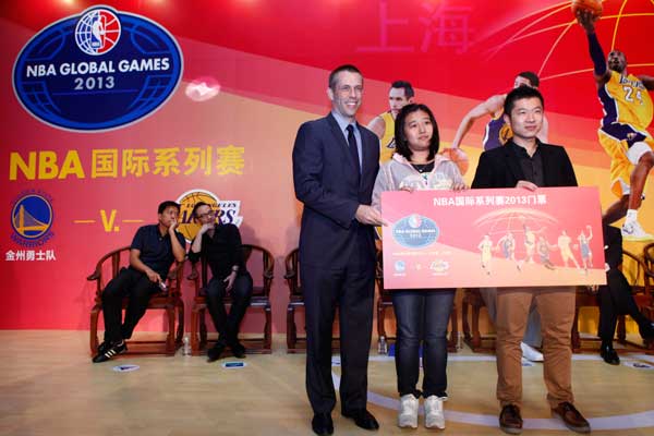 World-class partners bring NBA global games to Chinese fans