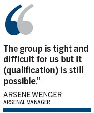 Wenger's warriors on edge