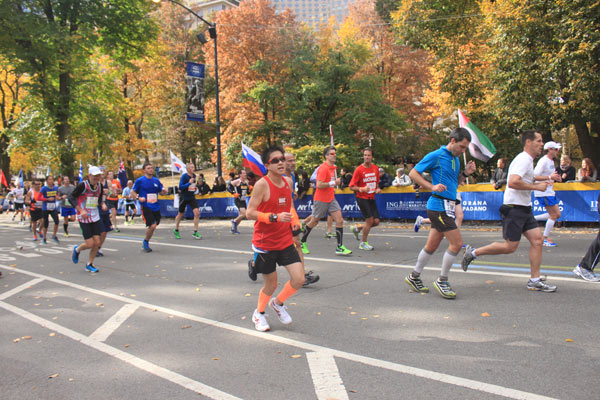 New York City Marathon concludes in chills