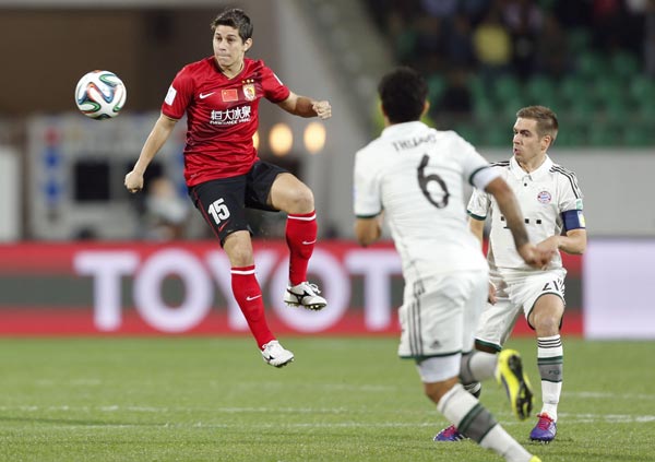 Bayern beats Evergrande to reach Club World Cup final