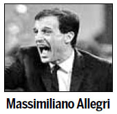 Allegri says he's done with Milan