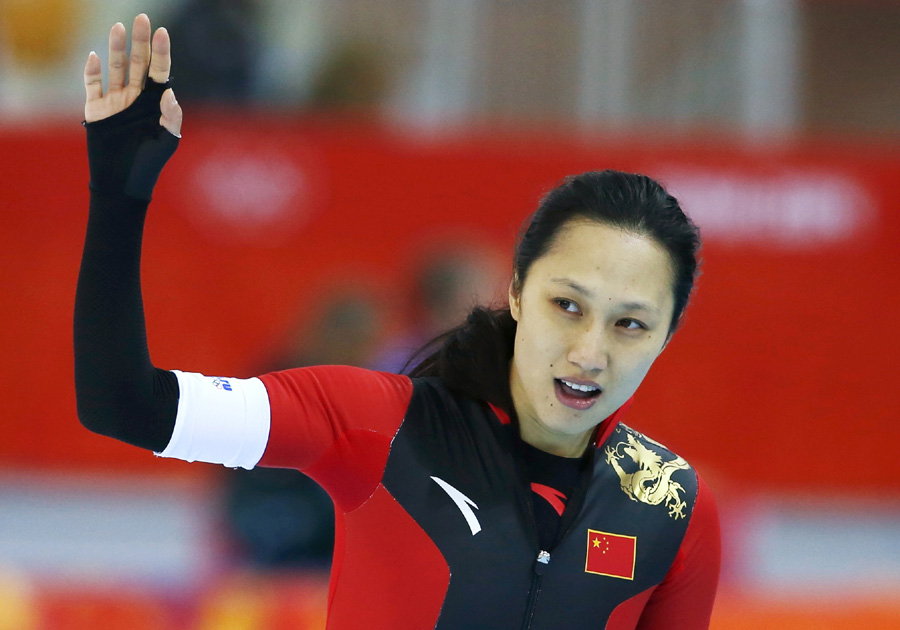 Zhang brings hope to China's speed skating