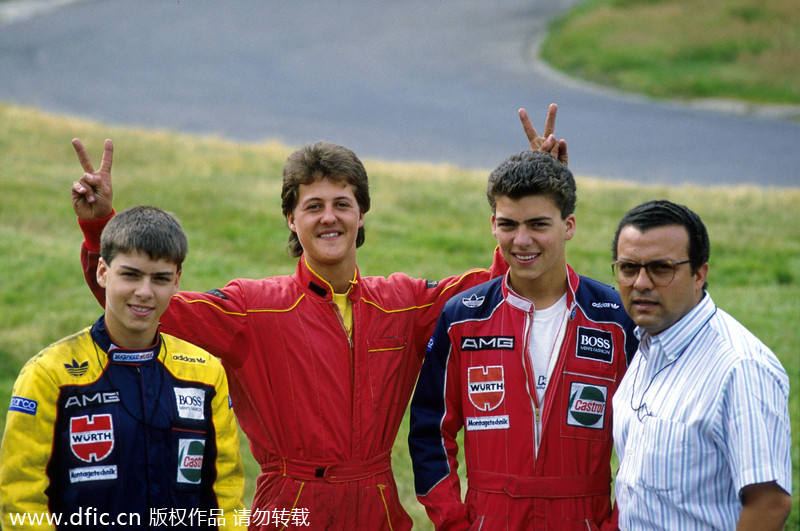 In memory of Formula-One world champion Michael Schumacher