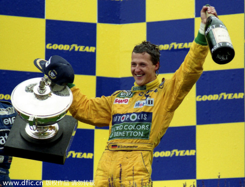 In memory of Formula-One world champion Michael Schumacher
