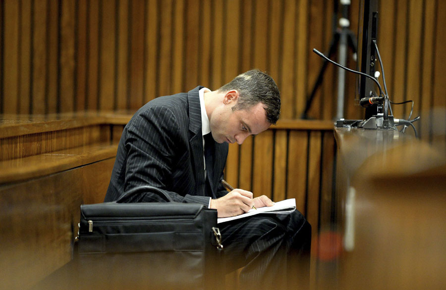 Pistorius vomits at Steenkamp autopsy details in court